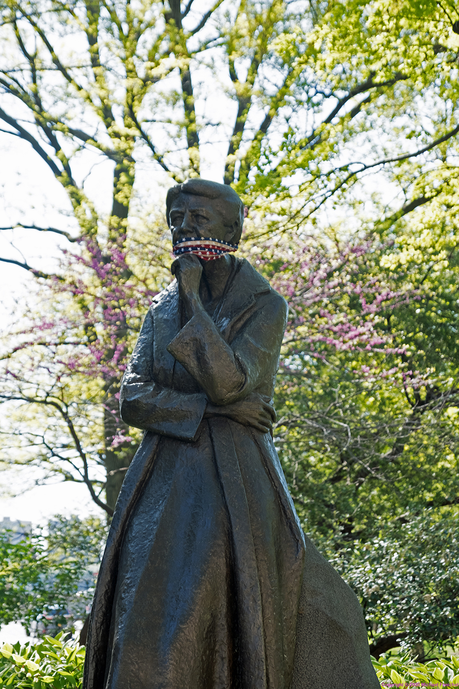 Eleanor Roosevelt in Mask]