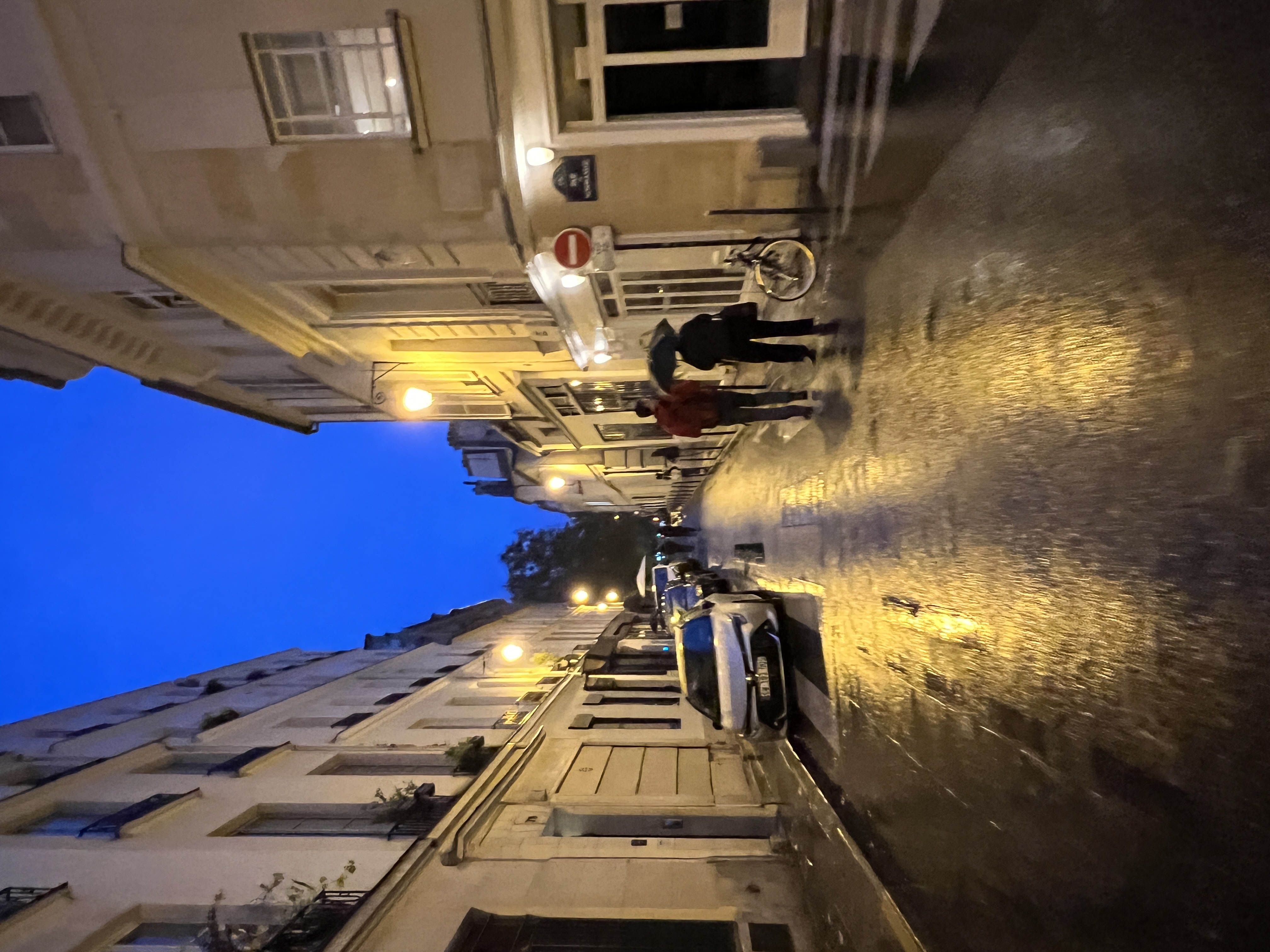 Raining in Paris