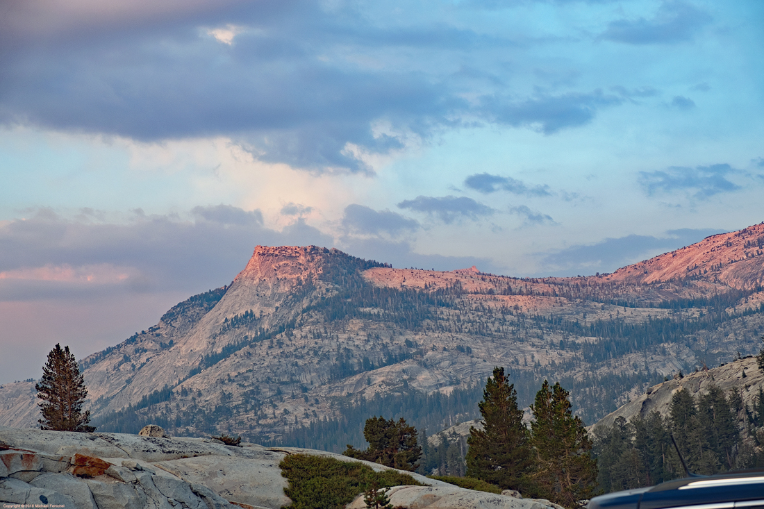 Olmsted Point at Dusk]