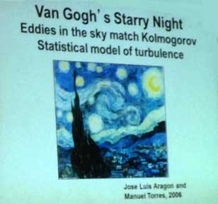 Van Gogh's Starry Night and Mathematics