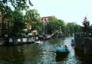 [Canal Houses and Boats]